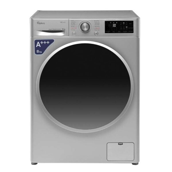 ماشین لباسشویی 8 کیلویی جی پلاس مدل 870S/W