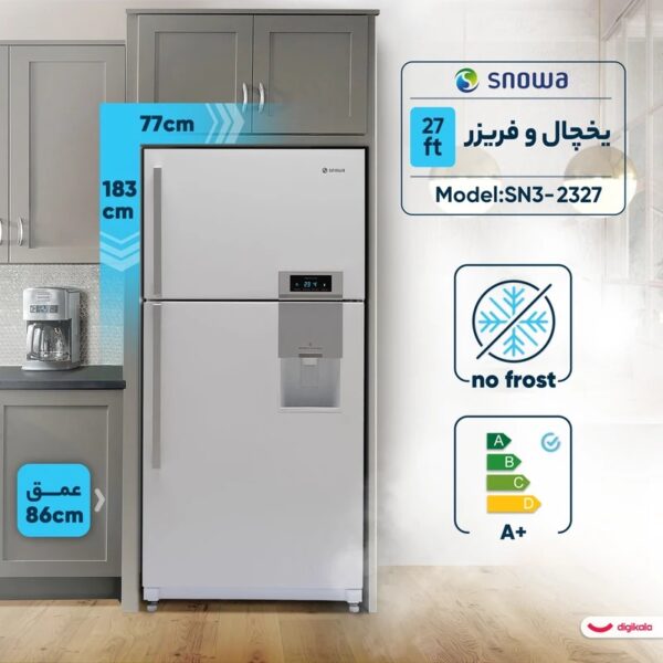 یخچال فریزر اسنوا مدل STDI-L300SW و STDI-L300LW - Image 2