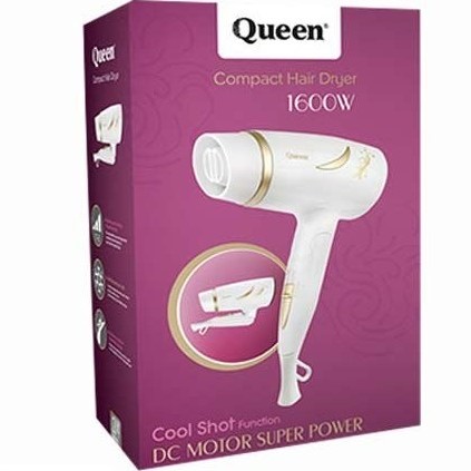 سشوار مسافرتی 1600 وات کویین مدل HD360 - Image 4