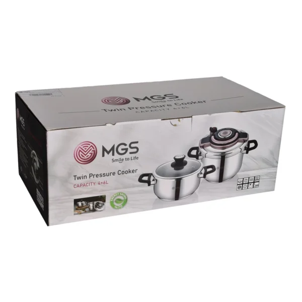 زودپز دوقلو 4 و 6 لیتری MGS - Image 6