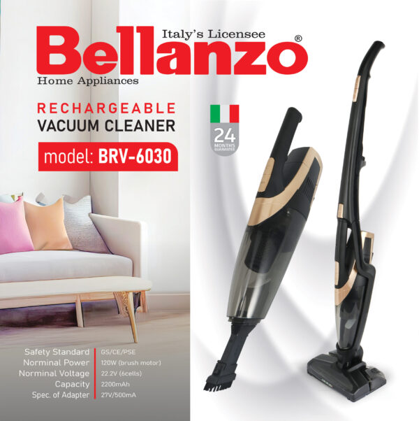 جارو شارژی طی دار بلانزو مدل BVR-6030 - Image 2