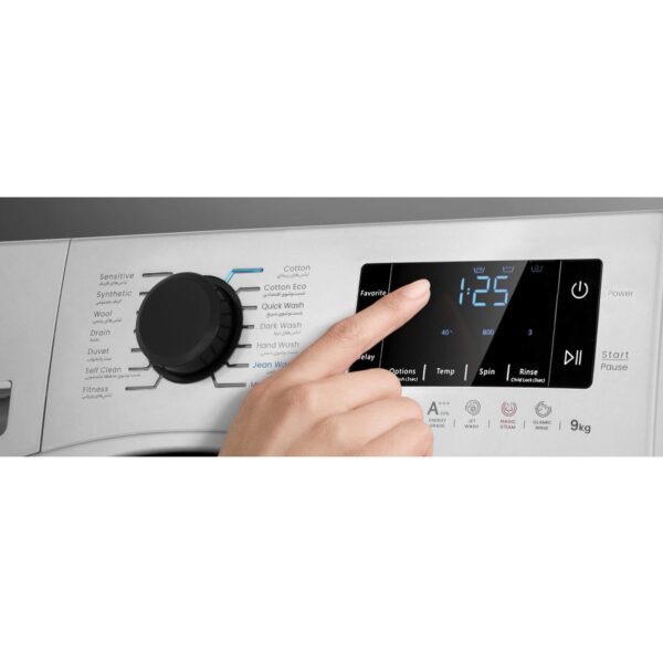 ماشین لباسشویی 9 کیلویی اسنوا سری اکتا پلاس مدل SWM-E92W و SWM-E92S - Image 6