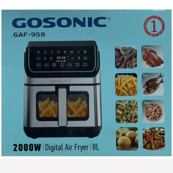 سرخ کن گاسونیک مدل GAF-958 - Image 4