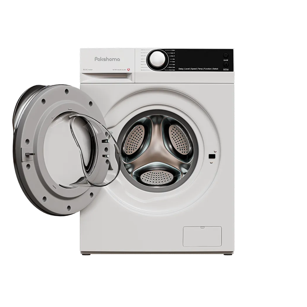 ماشین لباسشویی بخارشوردار 9 کیلویی پاکشوما مدل U9 - Image 5