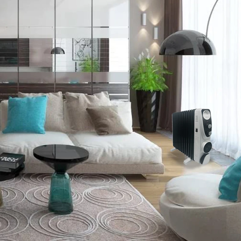 شوفاژ برقی فن دار مدیا مدل NY-2513-22HF - Image 3