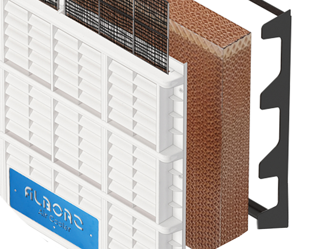 کولر آبی سلولزی پلیمری نیرو تهویه البرز مدل 18000 بالازن - Image 4