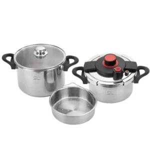 زودپز دوقلو 4 و 6 لیتری پارس استیل مدل وستا