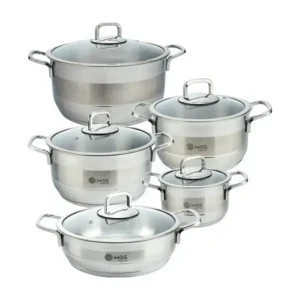 سرویس قابلمه 10 پارچه استیل MGS مدل CWS2112