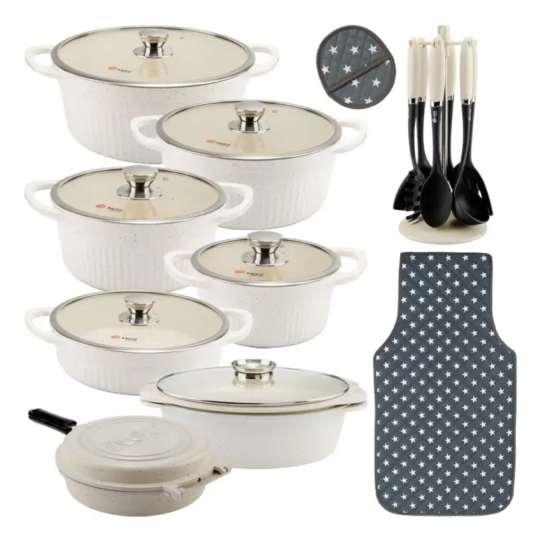 سرویس قابلمه 25 پارچه گرانیتی MGS طرح جرمنی D - Image 5