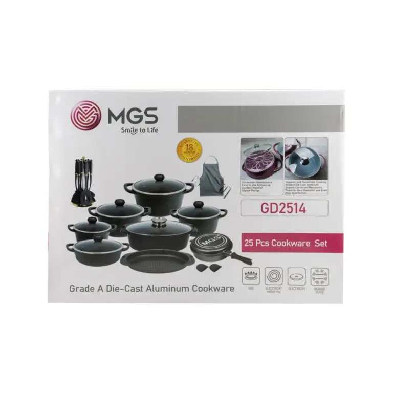 سرویس قابلمه 25 پارچه گرانیتی MGS طرح جرمنی D - Image 12