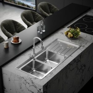 سینک ظرفشویی توکار بیمکث مدل 4404